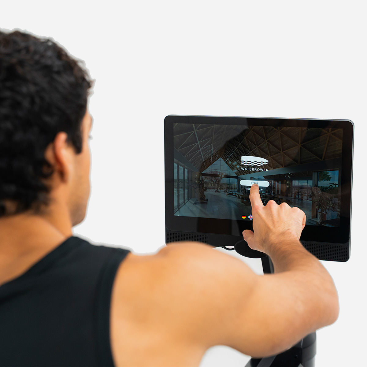 waterrower m1 detail